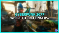 Cyberpunk 2077 Ripperdoc: расположение пальцев