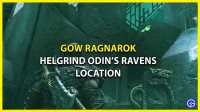 Helgrind Umístění Odinova havrana v God Of War Ragnarok (Helheim)