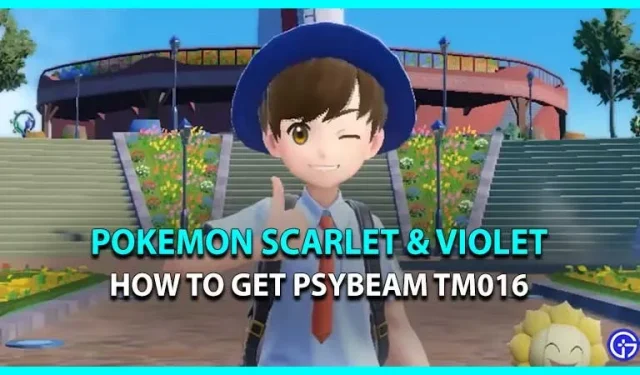 Onde encontrar Psybeam TM016 em Pokemon Scarlet & Violet