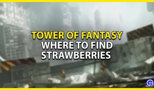 Tower of Fantasy: ¿dónde encontrar fresas?