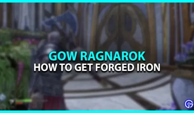 Kā iegūt kaltu dzelzi filmā God Of War Ragnarok
