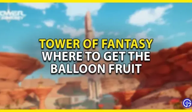 Tower of Fantasy: dove trovare la frutta a palloncino?