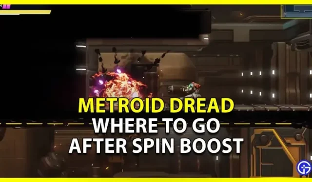 Metroid Dread: kur eiti, jei įstrigote po Spin Boost?