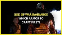 God Of War Ragnarok: какую броню нужно создать в первую очередь?