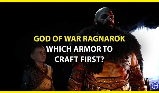 God of War Ragnarok: Mikä haarniska sinun tulisi valmistaa ensin?