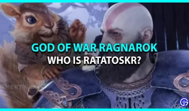 God Of War Ragnarok Ratatoskr : qui est l’écureuil ?