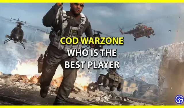 COD Warzone에서 최고의 선수는 누구입니까? (2022)