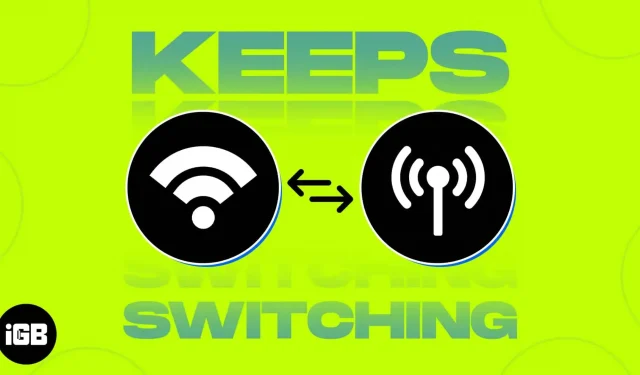 Wi-Fi постійно перемикається на стільниковий зв’язок на iPhone? 10 способів це виправити! 