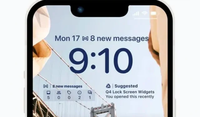 Google widgets available for iOS 16 lock screen