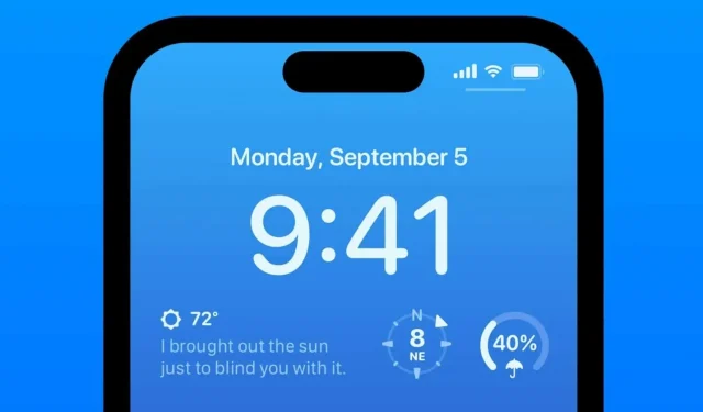 De beste nieuwe widgets voor je iPhone-vergrendelingsscherm