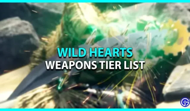 Elenco dei livelli delle armi di Wild Hearts: le migliori armi da usare