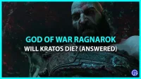 Умрет ли Кратос в God Of War Ragnarok? (ответил)