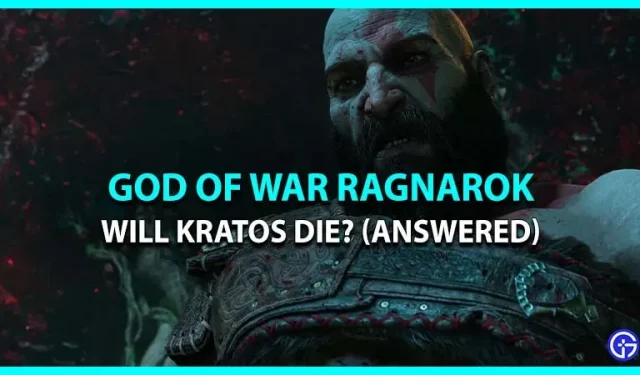 Wird Kratos in God Of War Ragnarok sterben? (antwortete)