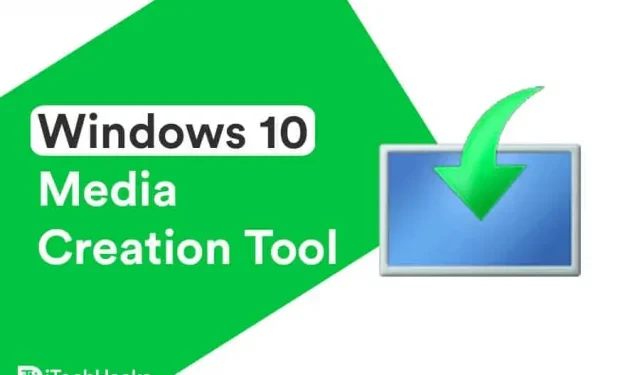 Outil de création de support Windows 10 : Créer un support d’installation ISO