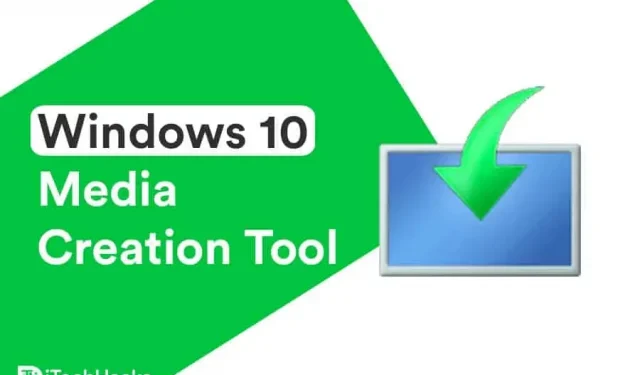 Windows 10 Media Creation Tool: Skapa ISO-installationsmedia