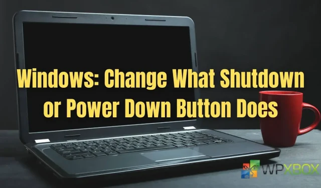 Windows: Cambiar lo que hace el botón de encendido o apagado