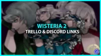 Oficialus „Trello Link & Discord Wiki“, skirtas „Wisteria 2“.