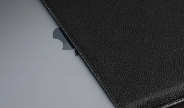 „Woolnut“ 14 colių „MacBook Pro“ aukščiausios kokybės odinės rankovės apžvalga