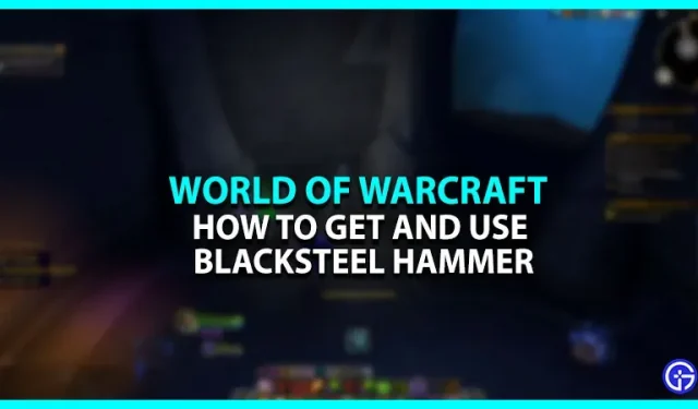 Puzzle du marteau de l’acier noir de World Of Warcraft (résolu)