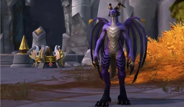 World of Warcraft: Dragonflight nie będzie oferować opcji płci w generatorze postaci.