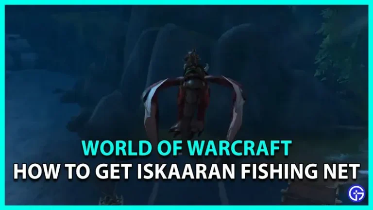 World of Warcraft: How to Get the Iskaar Fishing Net