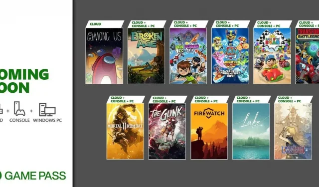 Xbox Game Pass: ontvang deze week Mortal Kombat 11, The Gunk, Broken Age en meer