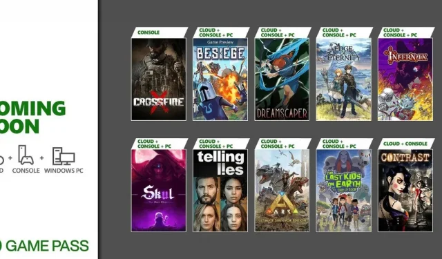 Novos jogos do Xbox Game Pass para fevereiro anunciados: Cossfire X, Dreamscaper e mais