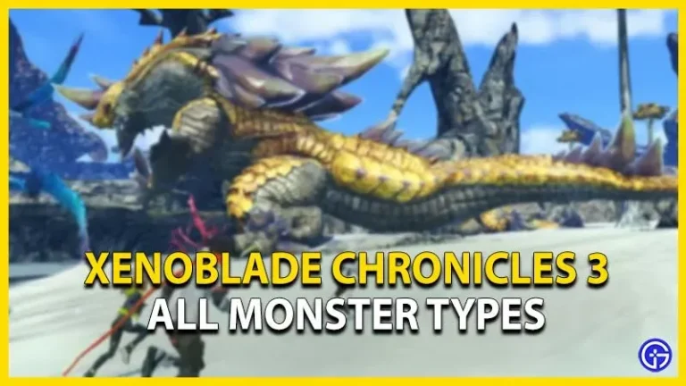 Xenoblade Chronicles 3: All types of monsters