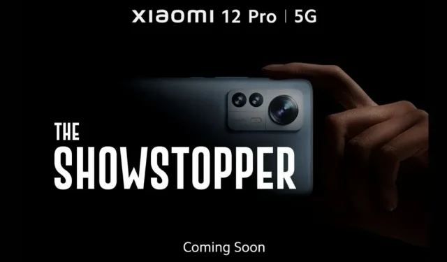 Xiaomi 12 Pro 5G 인도 출시일은 4월 12일 회사가 특별 발표로 발표할 수 있습니다.