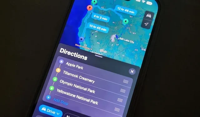 Täielik juhend mitme vahepeatusega reiside planeerimiseks teie iPhone’i Apple Mapsis