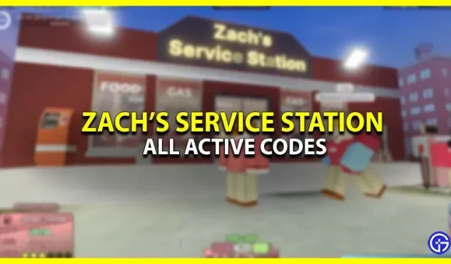 Codes de station-service de Zach (avril 2023) – Argent gratuit !