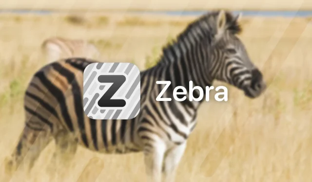 Zebra パッケージ マネージャーが Palera1n ジェイルブレイクで iOS 15 および 16 をサポートするように更新されました