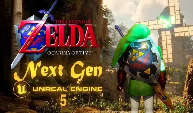 Legend of Zelda: Ocarina of Time, varoma Unreal Engine 5