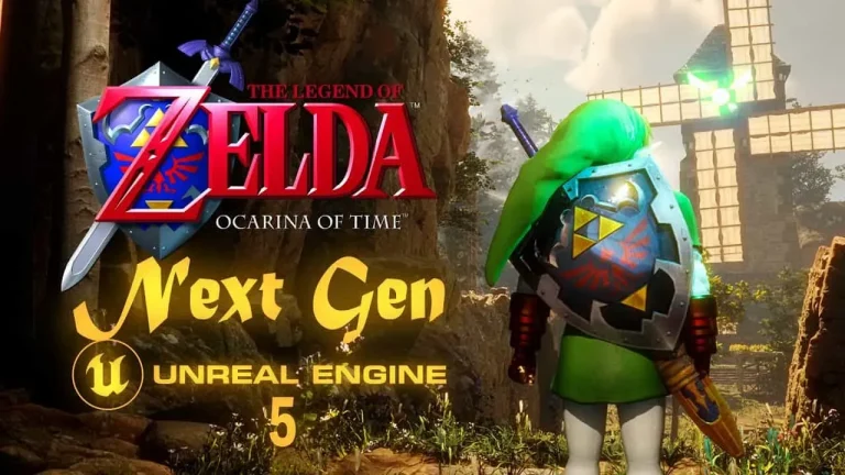 Legend of Zelda: Ocarina of Time powered by Unreal Engine 5