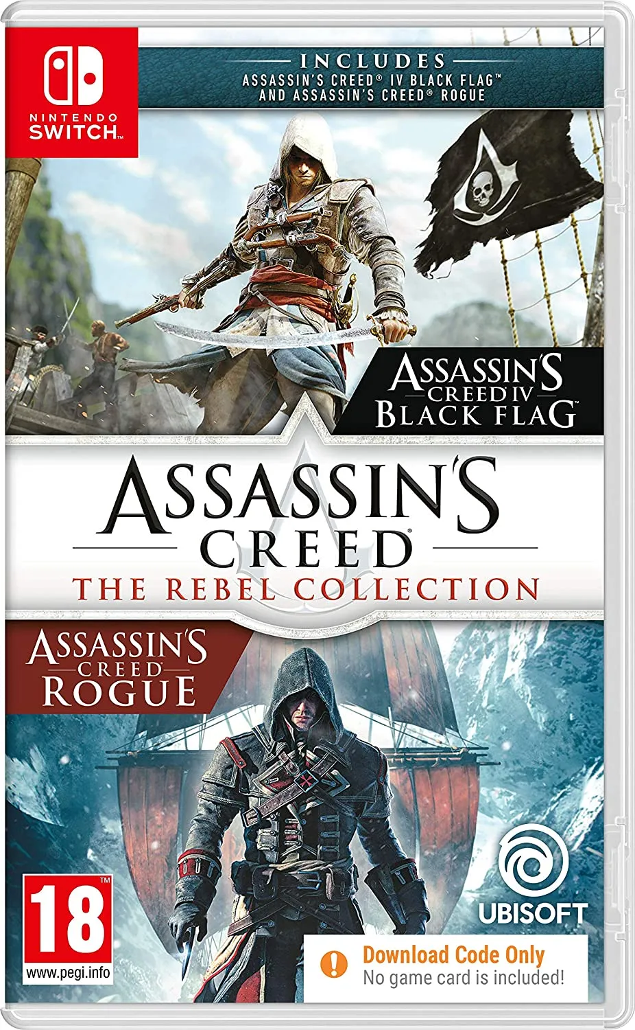 Assassin's Creed: Nintendo Switch용 반란군 컬렉션.