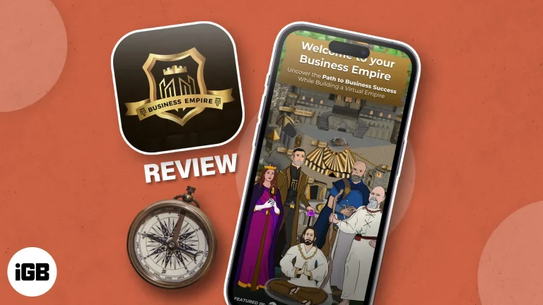 Simulate finance management with Business Empire game on iPhone