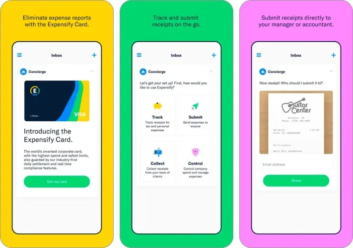 Expensify, meilleure application de suivi des dépenses pour iPhone et iPad