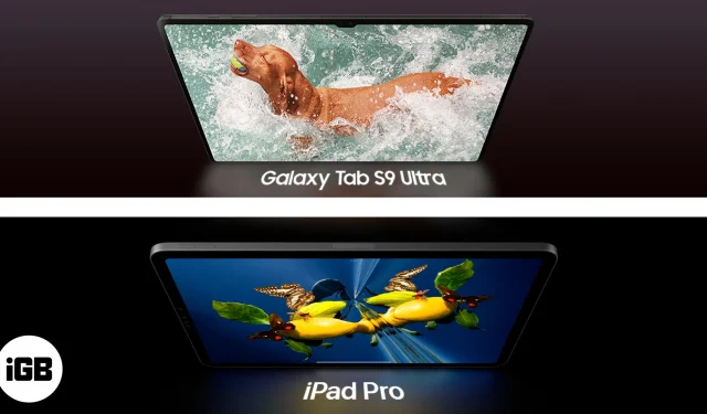 Galaxy Tab S9 Ultra vs iPad Pro (12,9 pouces) – Qui prend la couronne ? 