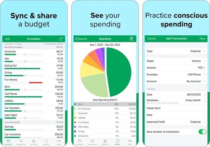 Goodbudget Budget Planner 適用於 iPhone 和 iPad 的最佳費用跟踪應用程序