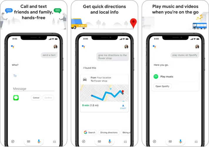 Google Assistant-appen