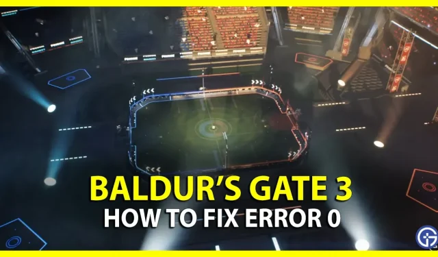 Cómo reparar el error 0 de Rocket League