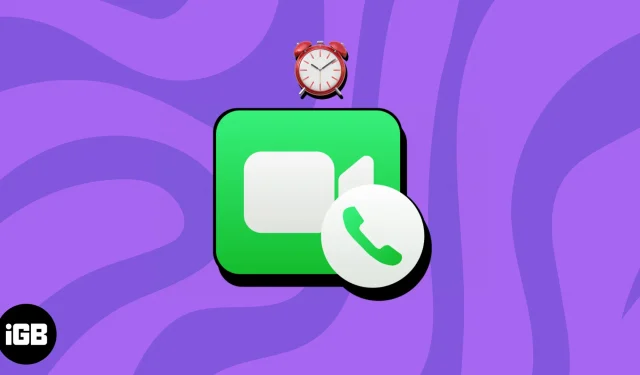 iPhone, iPad 및 Mac에서 FaceTime 통화를 예약하는 방법