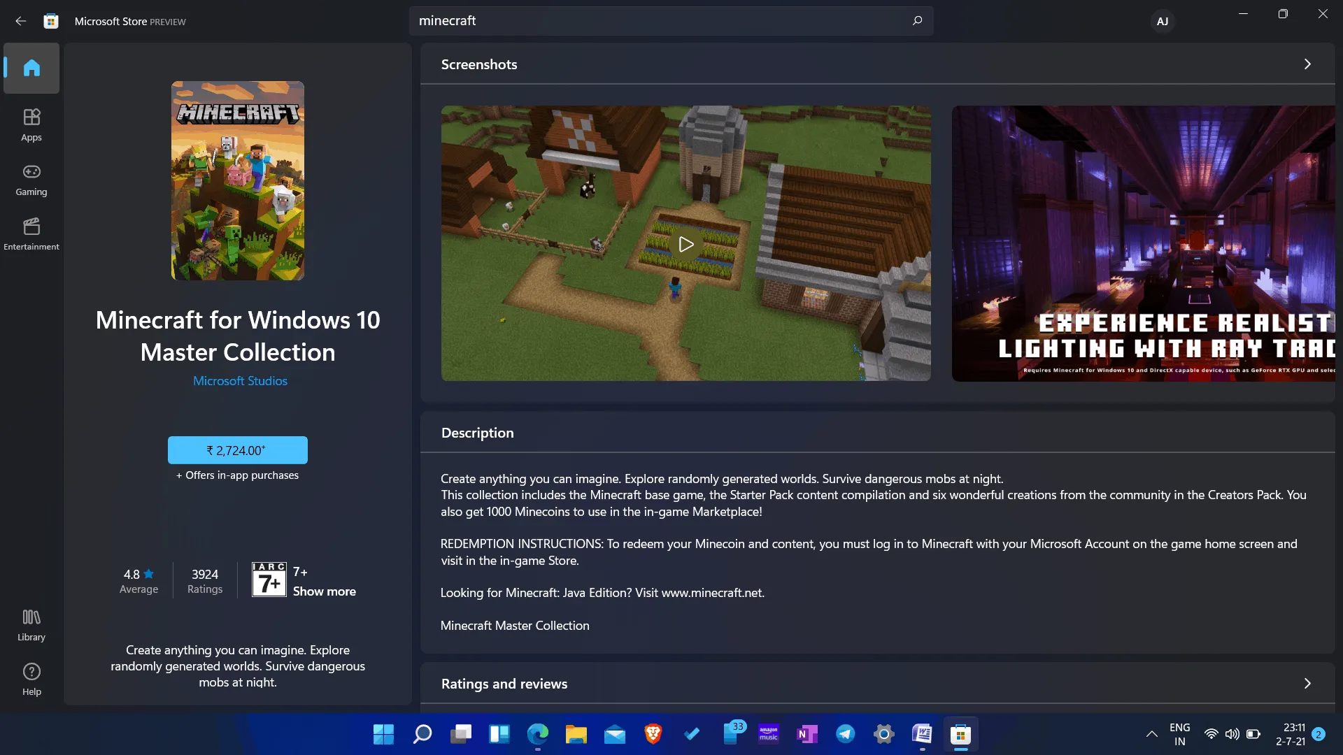 How To Get Minecraft In Windows 11 For Free? How To Get Minecraft In Windows 11 For Free?
