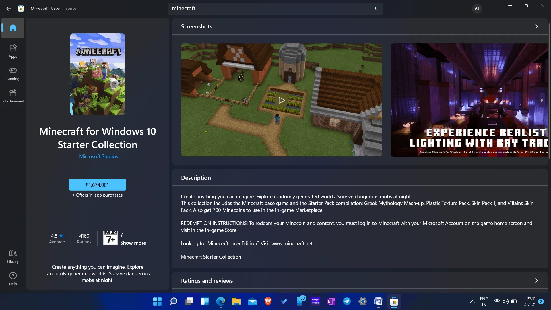How To Get Minecraft In Windows 11 For Free? How To Get Minecraft In Windows 11 For Free?
