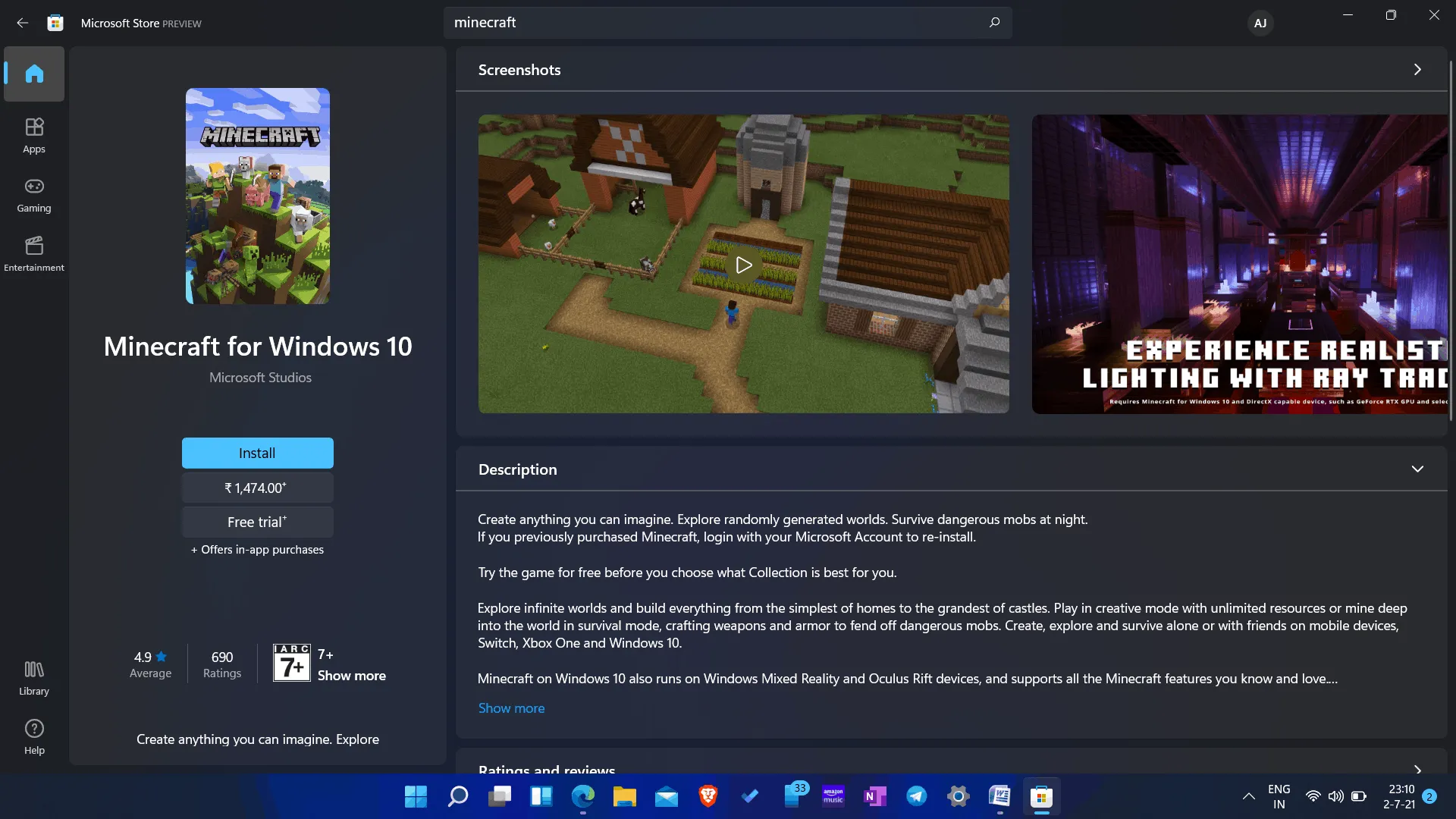 How To Get Minecraft In Windows 11 For Free? How To Get Minecraft In Windows 11 For Free?