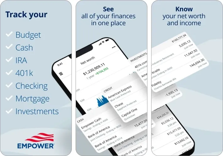 Meilleure application de suivi des dépenses de Personal Capital pour iPhone et iPad