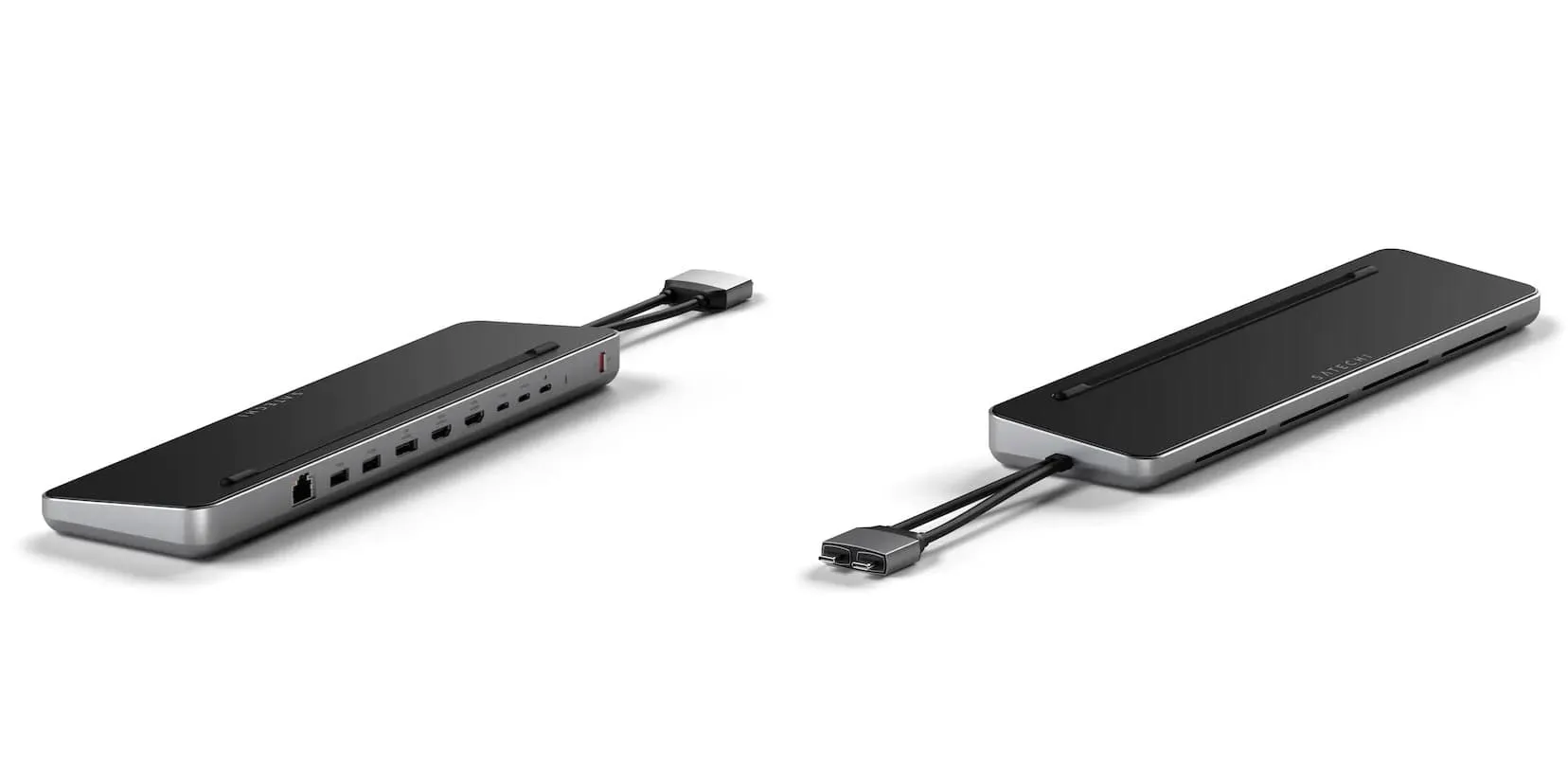 Satechi Dual Dock Stand I/O.