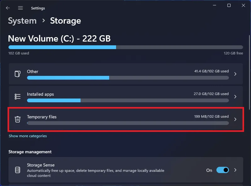 Temporary Files