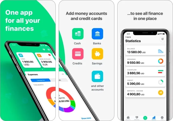 Лучшее приложение для отслеживания расходов Wallet для iPhone и iPad