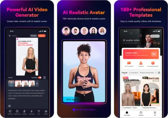 Wondershare Virbo - AI-avatars tot uw dienst